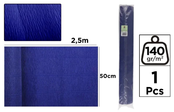 CREPE FLORIST PAPER 140 g 50 x 250 cm DA