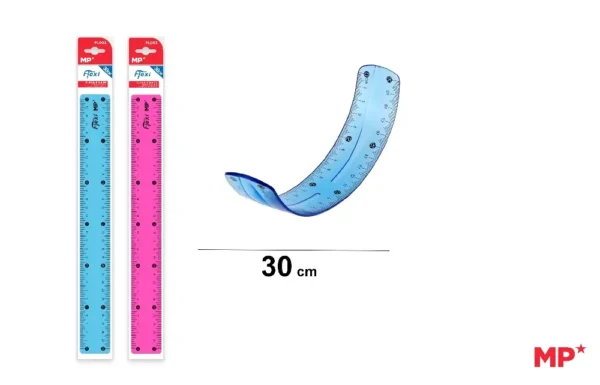 FLEXIBLE PLASTIC RULERS.