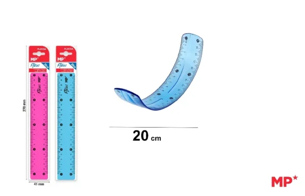 FLEXIBLE PLASTIC RULERS.