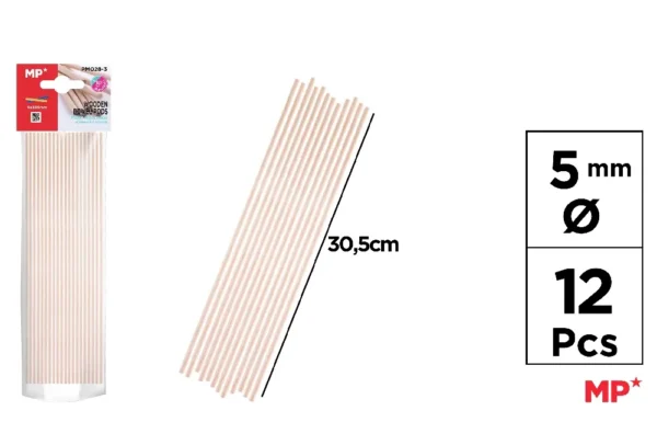 WOODEN DOWEL ROUND.