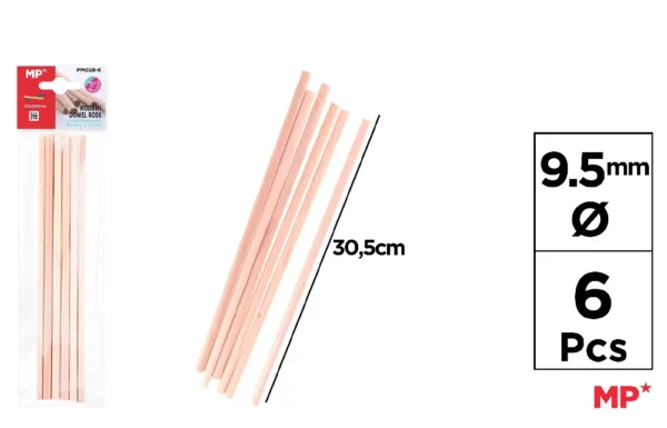 WOODEN DOWEL ROUND.