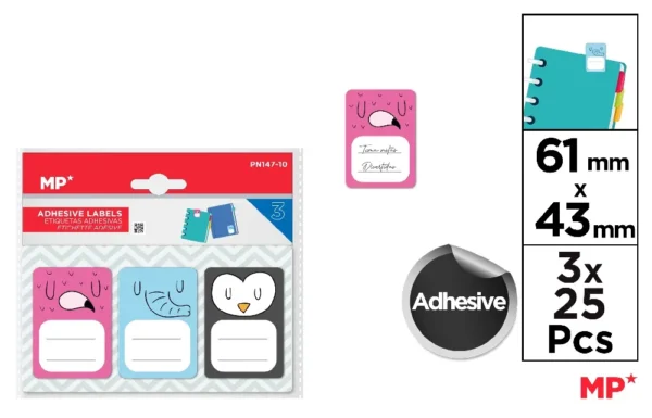 ADHESIVE LABELS.