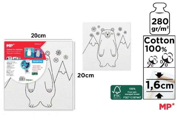 KID CANVAS FOR COLOURING