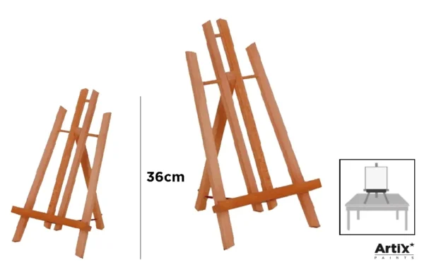 WOODEN DESKTOP EASEL