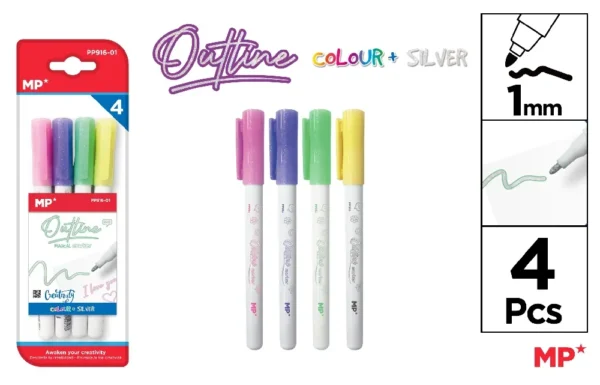 MAGICAL OUTLINE MARKER BULLET TIP 1.0 mm