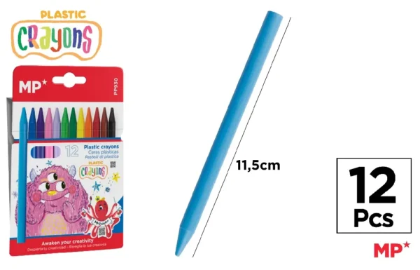 PLASTIC CRAYONS