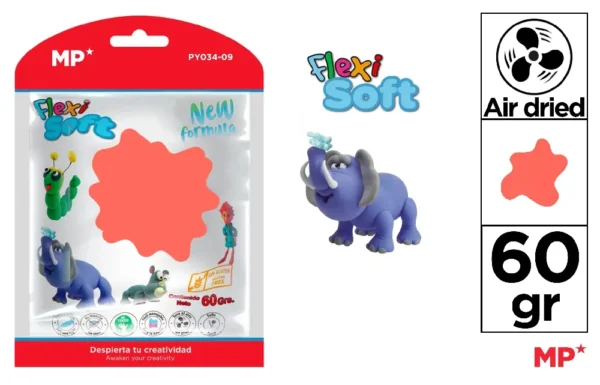 AIR-DRY MODELLING CLAY 60 g.
