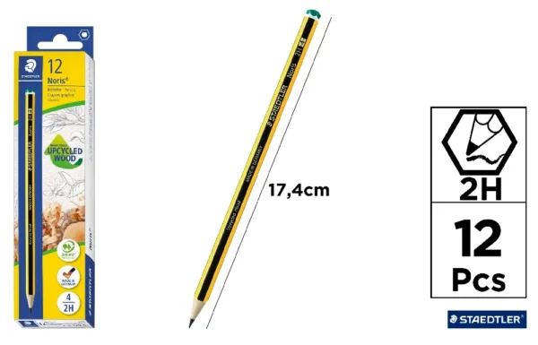 PENCIL NORIS GREEN (2H4) STAEDTLER