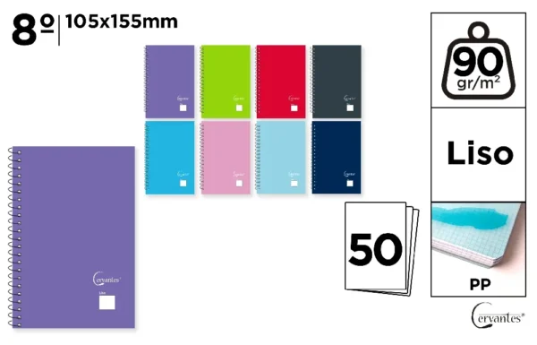 PP Notebook A5 50 Blank Sheets.