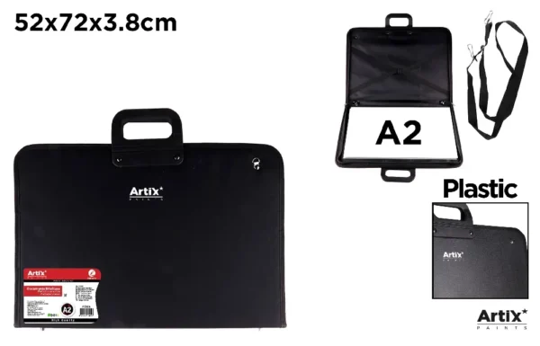 LARGE FORMAT PLASTIC DOCUMENT FOLDER