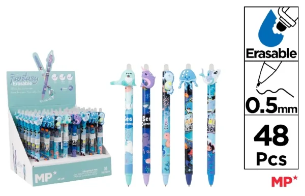 ERASABLE BALLPOINT PEN 0.5 mm DISPLAY