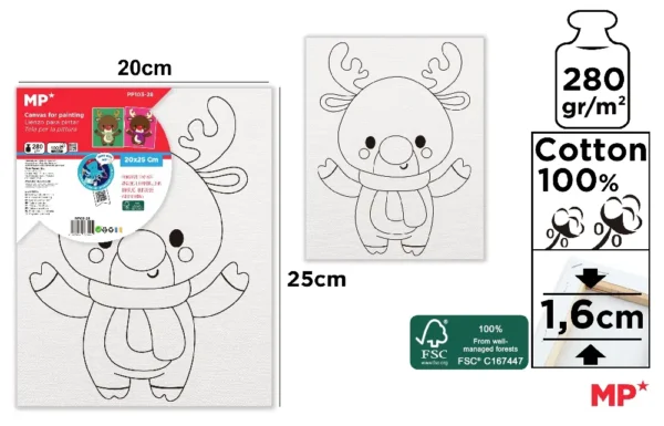 KID CANVAS FOR COLOURING
