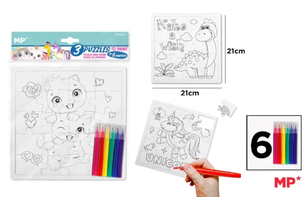 Colored Puzzle Pack