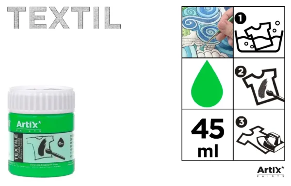 TEXTILE PAINT FOR FABRICS 45 ml
