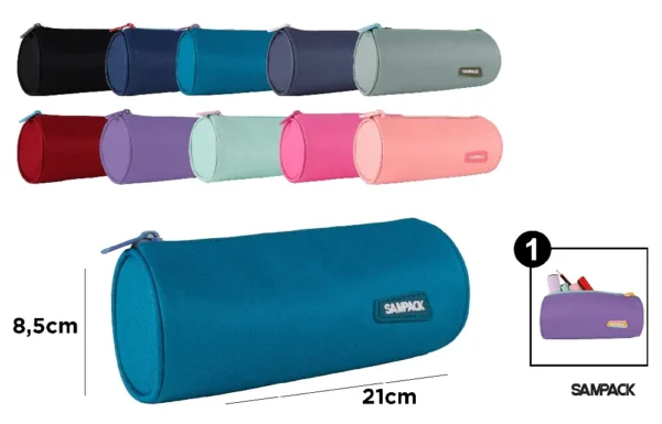 ONE ZIPPER ROUND SAMPACK CASE