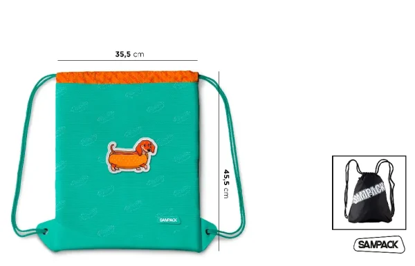 DRAWSTRING BACKPACK BAG FOR SPORTS.