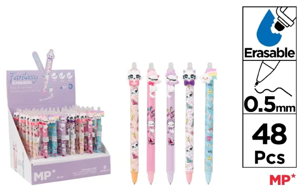 ERASABLE BALLPOINT PEN 0.5 mm DISPLAY
