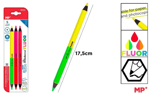 FLUORESCENT JUMBO PENCIL.