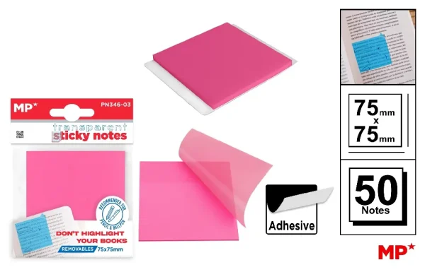 TRANSPARENT STICKY NOTES