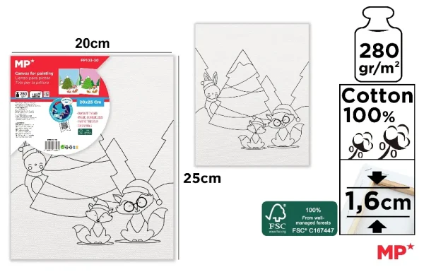 KID CANVAS FOR COLOURING