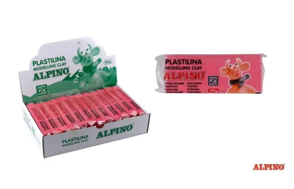 PLASTILINE 150 grams ALPINE PINK