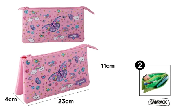 Case with Interior Compartment
