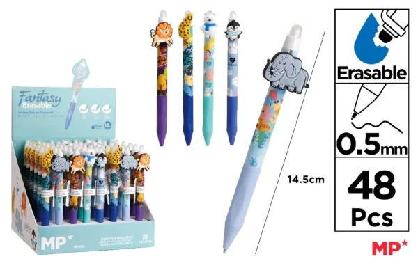 ERASABLE BALLPOINT PEN 0.5 mm DISPLAY