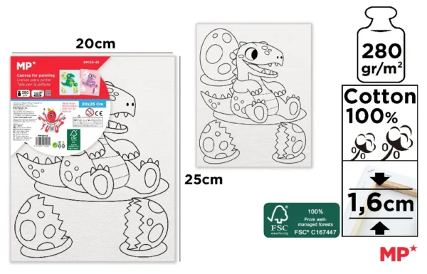 KID CANVAS FOR COLOURING