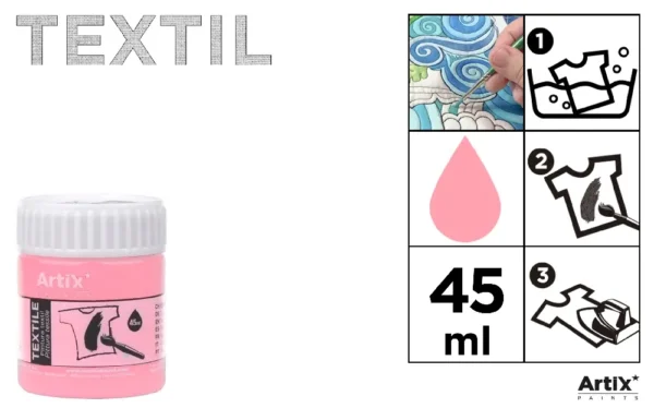 TEXTILE PAINT FOR FABRICS 45 ml