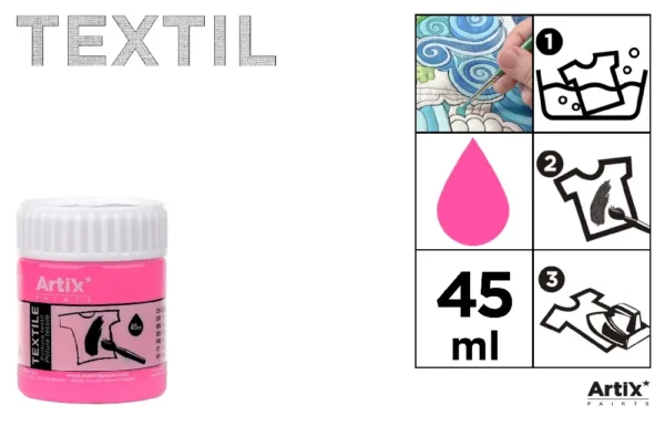 TEXTILE PAINT FOR FABRICS 45 ml