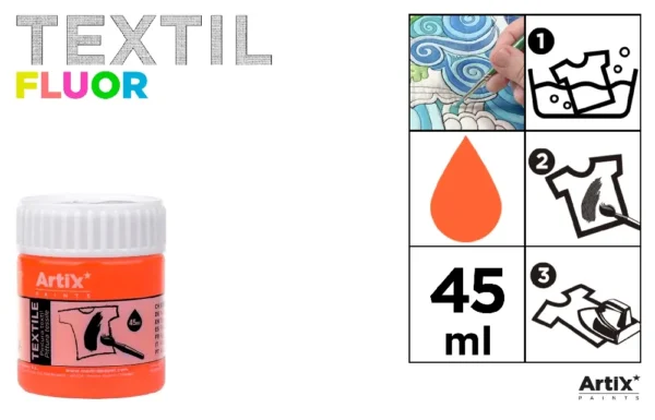 TEXTILE PAINT FOR FABRICS 45 ml