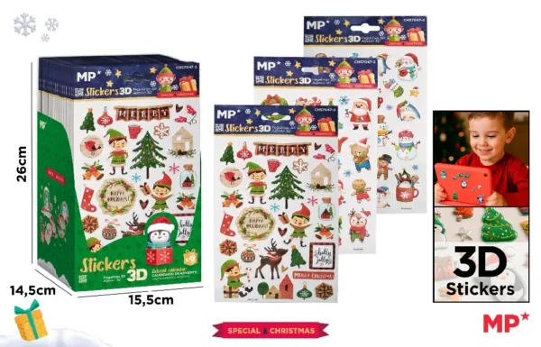 CHRISTMAS STICKERS
