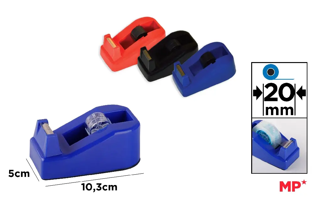 SMALL DESKTOP ADHESIVE TAPE DISPENSER