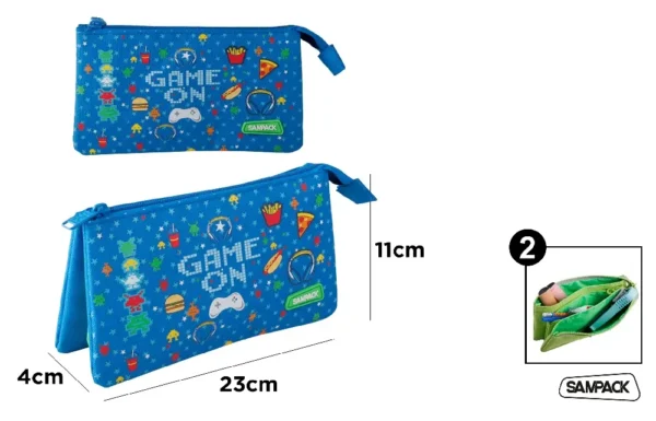 Case with Interior Compartment