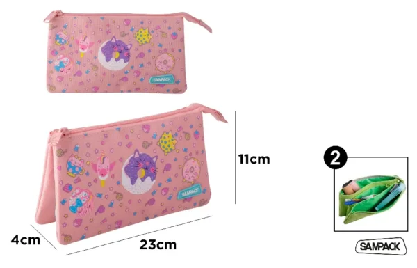 Case with Interior Compartment