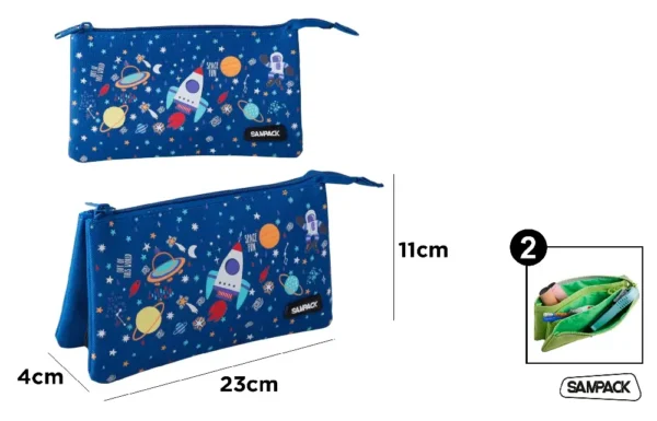 Case with Interior Compartment