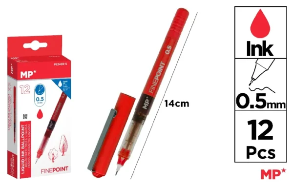 LIQUID INK NEEDLE POINT PEN 0.5 mm.