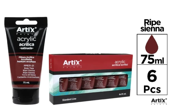 HIGH-DENSITY SATIN ACRYLIC PAINT 75 ml