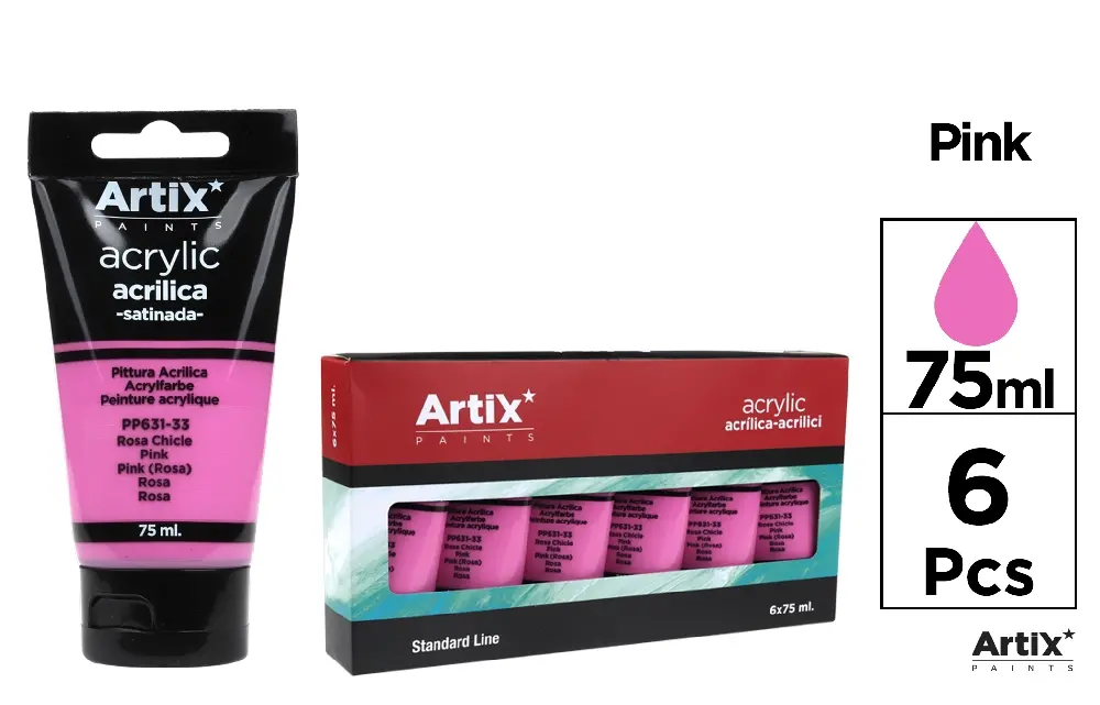 HIGH-DENSITY SATIN ACRYLIC PAINT 75 ml