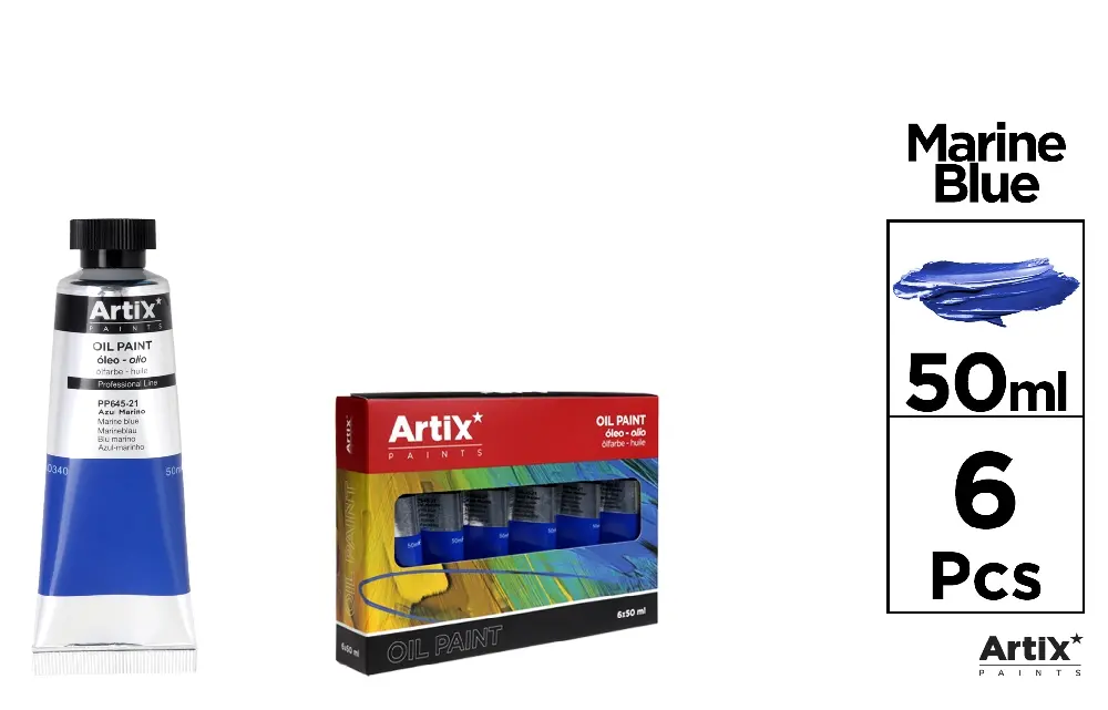 OIL PAINT 50 ml MARINE BLUE