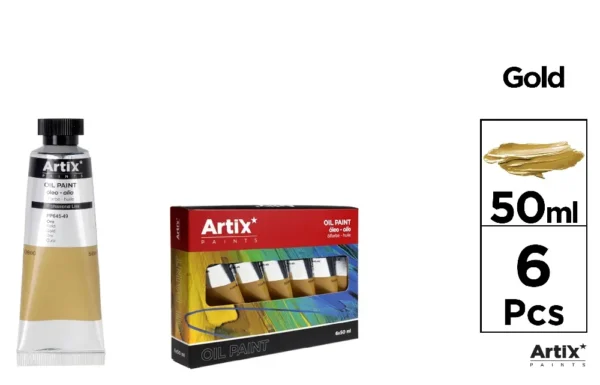 OIL PAINT 50 ml GOLD