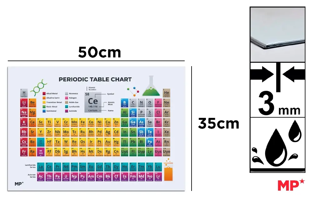 TABLETOP VADE 35 x 50 cm 6 U.