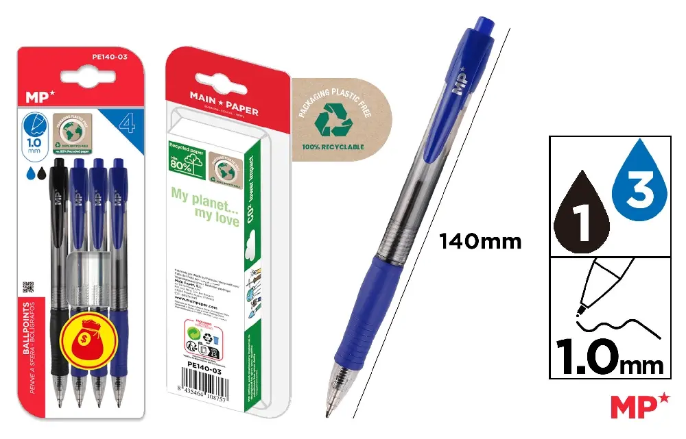 BALLPOINT PEN 1.0 mm