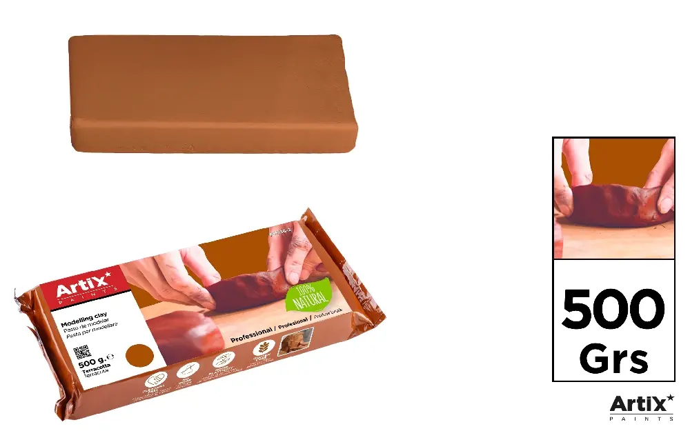 MODELING AIR-HARDENING CLAY.