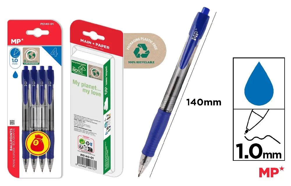 BALLPOINT PEN 1.0 mm.