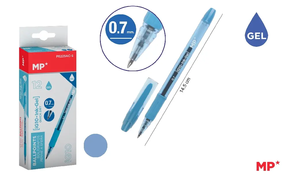 GEL INK BALLPOINT PEN 0.7 mm