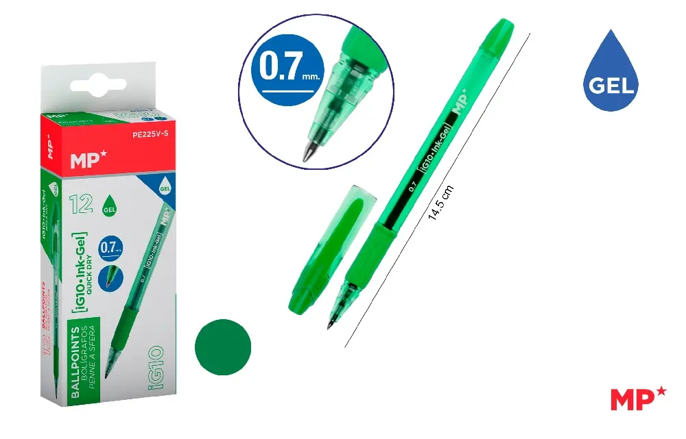 GEL INK BALLPOINT PEN 0.7 mm