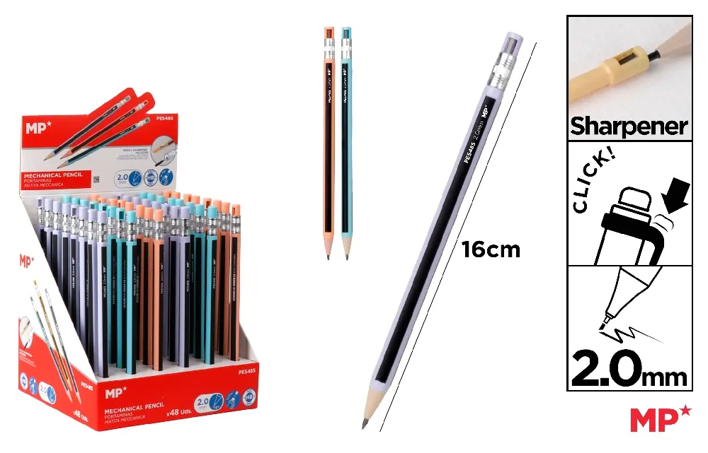 2.0 mm METALLIC MECHANICAL PENCIL