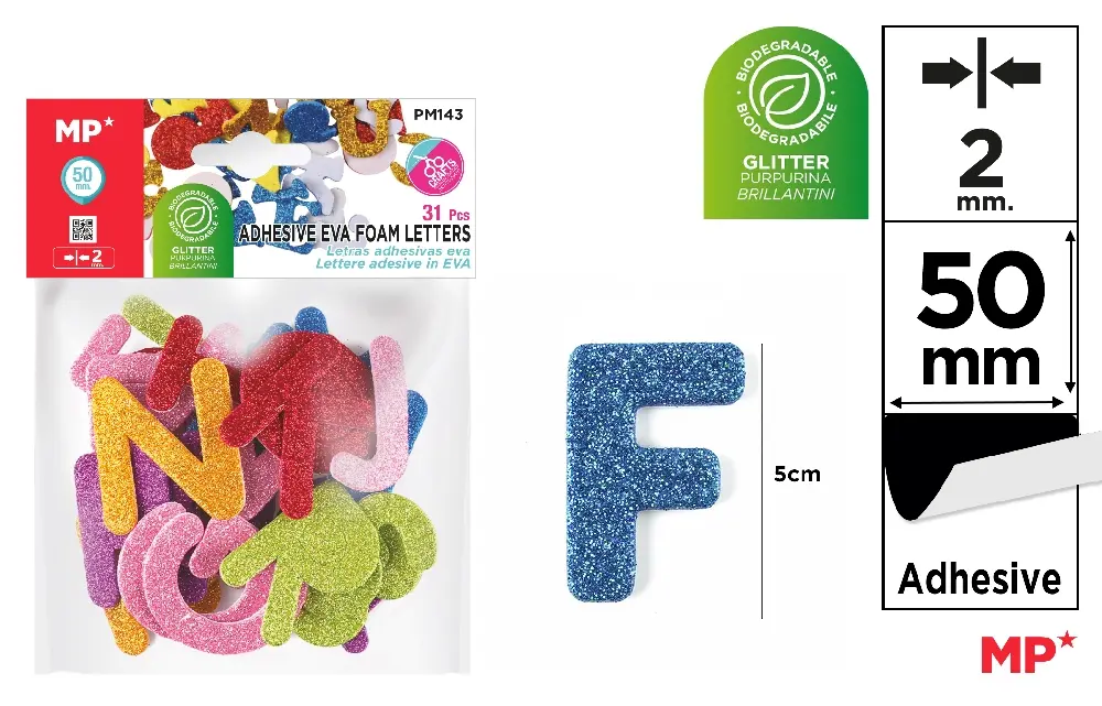 EVA FOAM ADHESIVE LETTERS