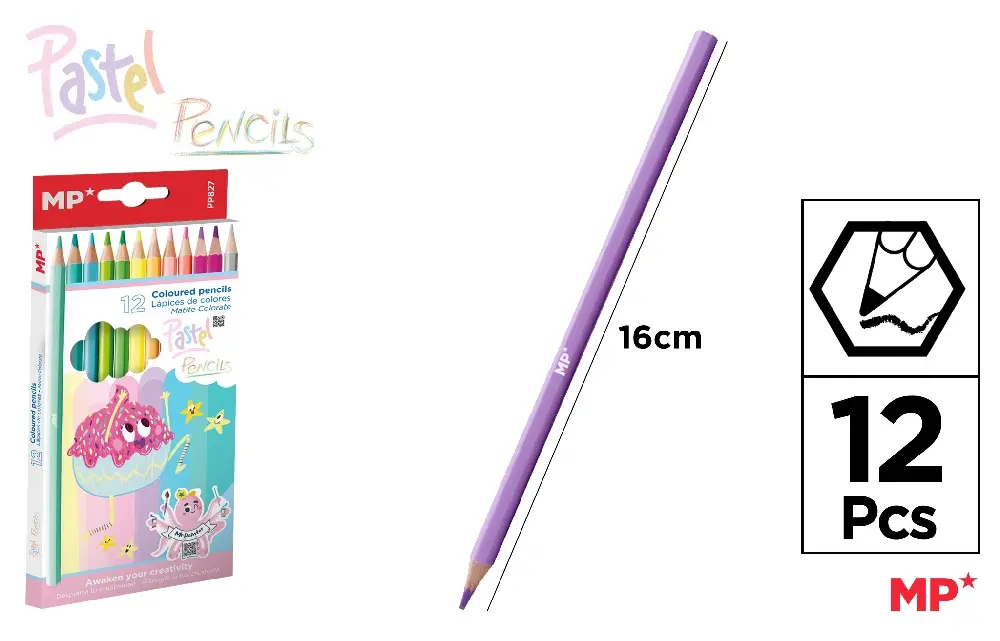 PASTEL COLOUR PENCILS